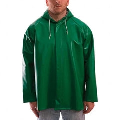 Tingley - Size 4XL Green Chemical, Waterproof & Flame Resistant/Retardant Jacket - Eagle Tool & Supply