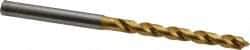 OSG - 13/64" 120° Vanadium High Speed Steel Jobber Drill - TiN Finish, Right Hand Cut, Spiral Flute, Straight Shank, 96mm OAL, Standard Point - Eagle Tool & Supply