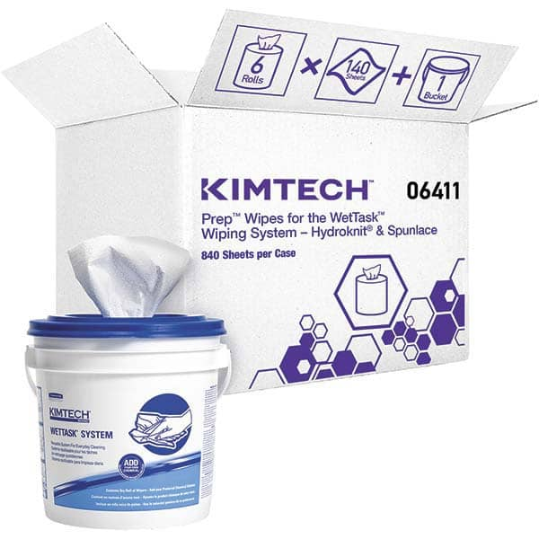 Kimtech - 6 Qty 1 Pack Dry General Purpose Wipes - Eagle Tool & Supply