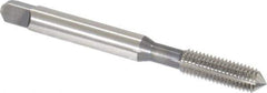 Kennametal - 1/4-28 UNF H4 Thread Limit Plug Thread Forming Tap - Vanadium High Speed Steel, Bright Finish, 2-1/2" OAL, 5/8" Thread Length, Right Hand Thread - Eagle Tool & Supply