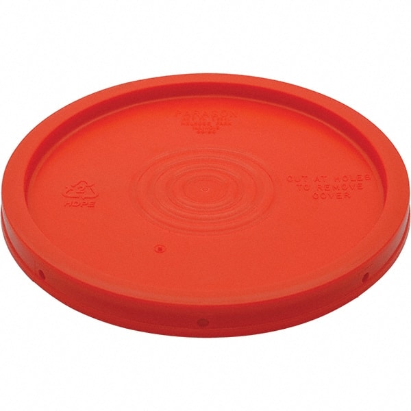 Vestil - Tote & Storage Container Lids For Use With: 3-1/2, 5 & 6 Gallon Pails Width (Decimal Inch): 12.500 - Eagle Tool & Supply