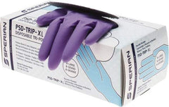 Honeywell - 8 mil Thick, Nitrile Chemical Resistant Gloves - Eagle Tool & Supply