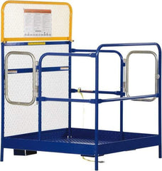 Vestil - 60" Platform - Forklift Work Platform, 1,000 Lb Capacity, 60" Platform Height, 48" Base Width x 48" Base Depth - Eagle Tool & Supply