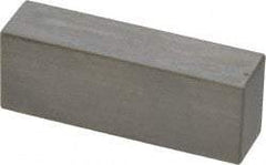 Mitutoyo - 0.5" Rectangular Steel Gage Block - Accuracy Grade 0, Includes Certificate of Inspection - Eagle Tool & Supply