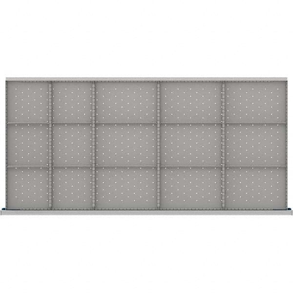 LISTA - 15-Compartment Drawer Divider Layout for 3.15" High Drawers - Eagle Tool & Supply