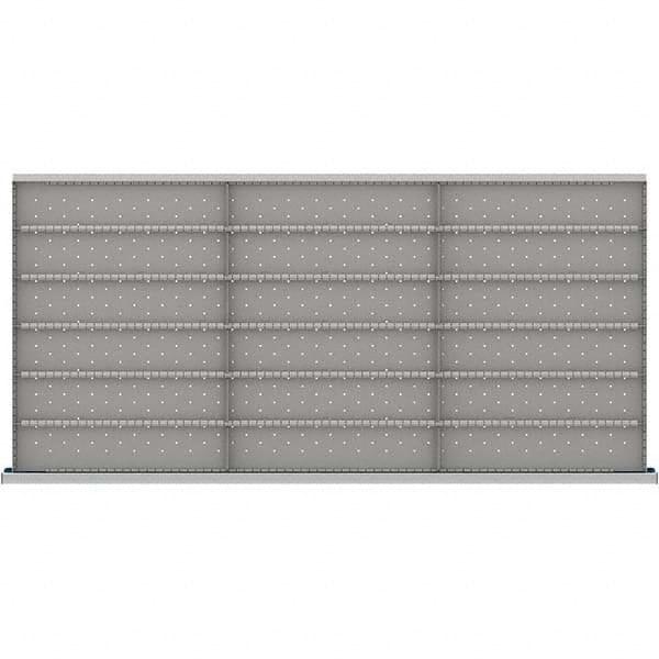 LISTA - 18-Compartment Drawer Divider Layout for 3.15" High Drawers - Eagle Tool & Supply