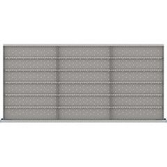 LISTA - 18-Compartment Drawer Divider Layout for 3.15" High Drawers - Eagle Tool & Supply