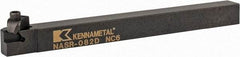 Kennametal - Internal/External Thread, Right Hand Cut, 1/2" Shank Width x 1/2" Shank Height Indexable Threading Toolholder - 6" OAL, N.2R Insert Compatibility, NAS Toolholder, Series Top Notch - Eagle Tool & Supply