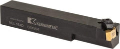 Kennametal - Internal/External Thread, Left Hand Cut, 1" Shank Width x 1" Shank Height Indexable Threading Toolholder - 6" OAL, N.4R Insert Compatibility, NE Toolholder, Series Top Notch - Eagle Tool & Supply