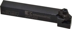 Kennametal - Internal/External Thread, Left Hand Cut, 1/2" Shank Width x 1/2" Shank Height Indexable Threading Toolholder - 3-1/2" OAL, N.2L Insert Compatibility, NS Toolholder, Series Top Notch - Eagle Tool & Supply