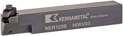 Kennametal - Internal/External Thread, Right Hand Cut, 3/4" Shank Width x 3/4" Shank Height Indexable Threading Toolholder - 4-1/2" OAL, N.2L Insert Compatibility, NE Toolholder, Series Top Notch - Eagle Tool & Supply