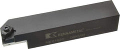 Kennametal - Internal/External Thread, Right Hand Cut, 1" Shank Width x 1" Shank Height Indexable Threading Toolholder - 5" OAL, N.2L Insert Compatibility, NE Toolholder, Series Top Notch - Eagle Tool & Supply