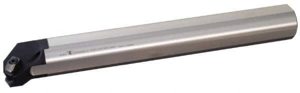 Kennametal - 65mm Min Bore Diam, 16" OAL, 2" Shank Diam, A-CRGN-MN Indexable Boring Bar - RN.. Insert, Clamp Holding Method - Eagle Tool & Supply