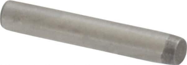 Made in USA - 1/16" Diam x 3/8" Pin Length 416 Stainless Steel Precision Dowel Pin - Passivated Finish, C 36-42 Hardness, 2 Beveled End - Eagle Tool & Supply