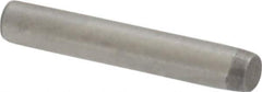 Made in USA - 1/16" Diam x 3/8" Pin Length 416 Stainless Steel Precision Dowel Pin - Passivated Finish, C 36-42 Hardness, 2 Beveled End - Eagle Tool & Supply