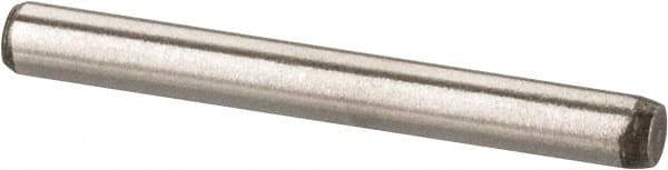 Made in USA - 1/16" Diam x 9/16" Pin Length 416 Stainless Steel Precision Dowel Pin - Passivated Finish, C 36-42 Hardness, 2 Beveled End - Eagle Tool & Supply