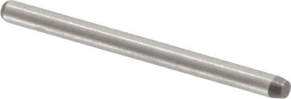 Made in USA - 1/16" Diam x 7/8" Pin Length 416 Stainless Steel Precision Dowel Pin - Passivated Finish, C 36-42 Hardness, 2 Beveled End - Eagle Tool & Supply