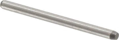 Made in USA - 1/16" Diam x 7/8" Pin Length 416 Stainless Steel Precision Dowel Pin - Passivated Finish, C 36-42 Hardness, 2 Beveled End - Eagle Tool & Supply
