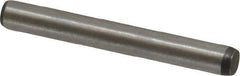 Made in USA - 3/32" Diam x 3/4" Pin Length 416 Stainless Steel Precision Dowel Pin - Passivated Finish, C 36-42 Hardness, 2 Beveled End - Eagle Tool & Supply