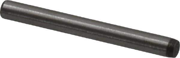 Made in USA - 3/32" Diam x 7/8" Pin Length 416 Stainless Steel Precision Dowel Pin - Passivated Finish, C 36-42 Hardness, 2 Beveled End - Eagle Tool & Supply