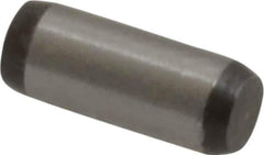Made in USA - 1/8" Diam x 5/16" Pin Length 416 Stainless Steel Precision Dowel Pin - Passivated Finish, C 36-42 Hardness, 2 Beveled End - Eagle Tool & Supply