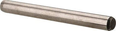 Made in USA - 5/32" Diam x 1-1/2" Pin Length 416 Stainless Steel Precision Dowel Pin - Passivated Finish, C 36-42 Hardness, 2 Beveled End - Eagle Tool & Supply