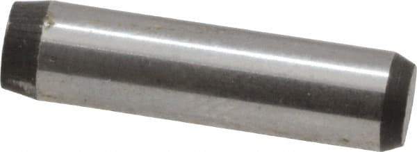 Made in USA - 5/32" Diam x 5/8" Pin Length 416 Stainless Steel Precision Dowel Pin - Passivated Finish, C 36-42 Hardness, 2 Beveled End - Eagle Tool & Supply