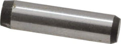 Made in USA - 5/32" Diam x 5/8" Pin Length 416 Stainless Steel Precision Dowel Pin - Passivated Finish, C 36-42 Hardness, 2 Beveled End - Eagle Tool & Supply