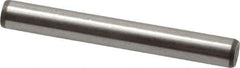 Made in USA - 3/16" Diam x 1-1/2" Pin Length 416 Stainless Steel Precision Dowel Pin - Passivated Finish, C 36-42 Hardness, 2 Beveled End - Eagle Tool & Supply