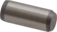 Made in USA - 3/16" Diam x 7/16" Pin Length 416 Stainless Steel Precision Dowel Pin - Passivated Finish, C 36-42 Hardness, 2 Beveled End - Eagle Tool & Supply
