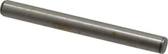 Made in USA - 1/4" Diam x 2-1/2" Pin Length 416 Stainless Steel Precision Dowel Pin - Passivated Finish, C 36-42 Hardness, 2 Beveled End - Eagle Tool & Supply