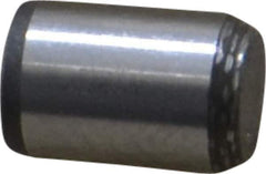 Made in USA - 1/4" Diam x 3/8" Pin Length 416 Stainless Steel Precision Dowel Pin - Passivated Finish, C 36-42 Hardness, 2 Beveled End - Eagle Tool & Supply