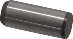 Made in USA - 1/4" Diam x 5/8" Pin Length 416 Stainless Steel Precision Dowel Pin - Passivated Finish, C 36-42 Hardness, 2 Beveled End - Eagle Tool & Supply