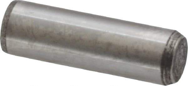 Made in USA - 5/16" Diam x 1" Pin Length 416 Stainless Steel Precision Dowel Pin - Passivated Finish, C 36-42 Hardness, 2 Beveled End - Eagle Tool & Supply