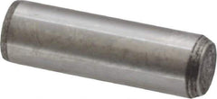 Made in USA - 5/16" Diam x 1" Pin Length 416 Stainless Steel Precision Dowel Pin - Passivated Finish, C 36-42 Hardness, 2 Beveled End - Eagle Tool & Supply
