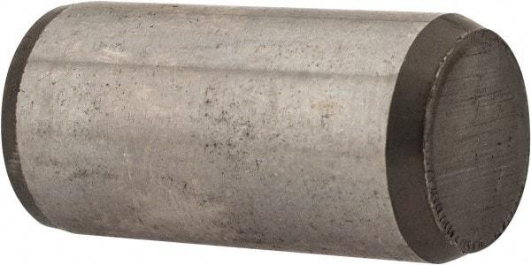 Made in USA - 3/8" Diam x 3/4" Pin Length 416 Stainless Steel Precision Dowel Pin - Passivated Finish, C 36-42 Hardness, 2 Beveled End - Eagle Tool & Supply