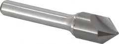 Keo - 1-3/4" Head Diam, 3/4" Shank Diam, 1 Flute 100° High Speed Steel Countersink - Eagle Tool & Supply