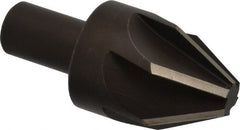 Keo - 1-1/2" Head Diam, 3/4" Shank Diam, 6 Flute 60° High Speed Steel Countersink - Eagle Tool & Supply
