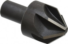 Keo - 1-1/2" Head Diam, 3/4" Shank Diam, 6 Flute 90° High Speed Steel Countersink - Eagle Tool & Supply