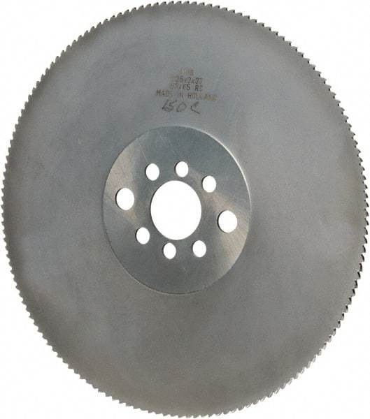 Kinkelder Saw - 225mm Blade Diam, 150 Teeth, High Speed Steel Cold Saw Blade - 32mm Arbor Hole Diam, 2mm Blade Thickness - Eagle Tool & Supply