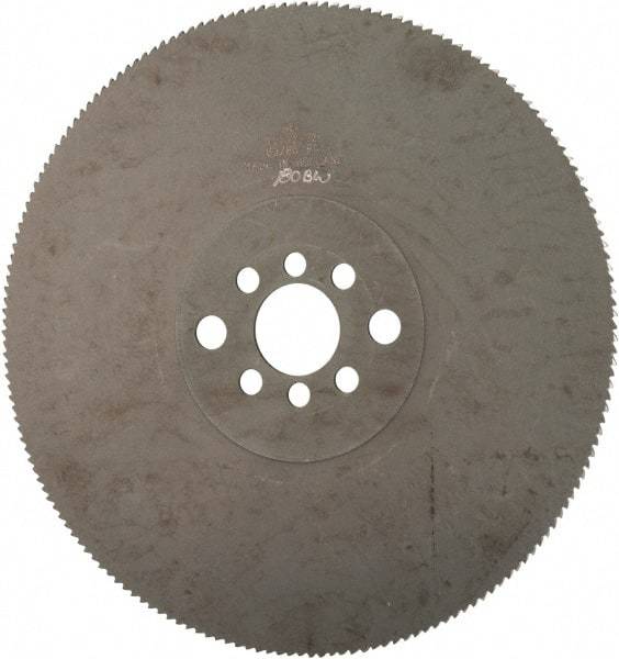 Kinkelder Saw - 225mm Blade Diam, 180 Teeth, High Speed Steel Cold Saw Blade - 32mm Arbor Hole Diam, 2mm Blade Thickness - Eagle Tool & Supply