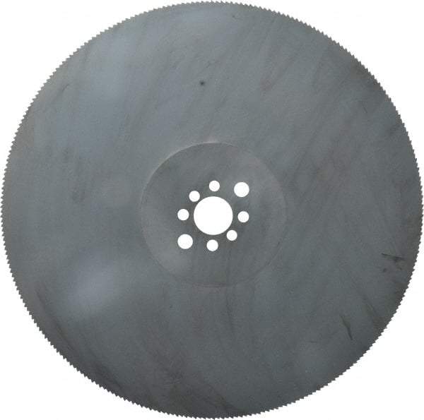 Kinkelder Saw - 350mm Blade Diam, 280 Teeth, High Speed Steel Cold Saw Blade - 32mm Arbor Hole Diam, 2.5mm Blade Thickness - Eagle Tool & Supply