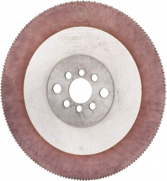 Kinkelder Saw - 225mm Blade Diam, 180 Teeth, High Speed Steel Cold Saw Blade - 32mm Arbor Hole Diam, 2mm Blade Thickness - Eagle Tool & Supply