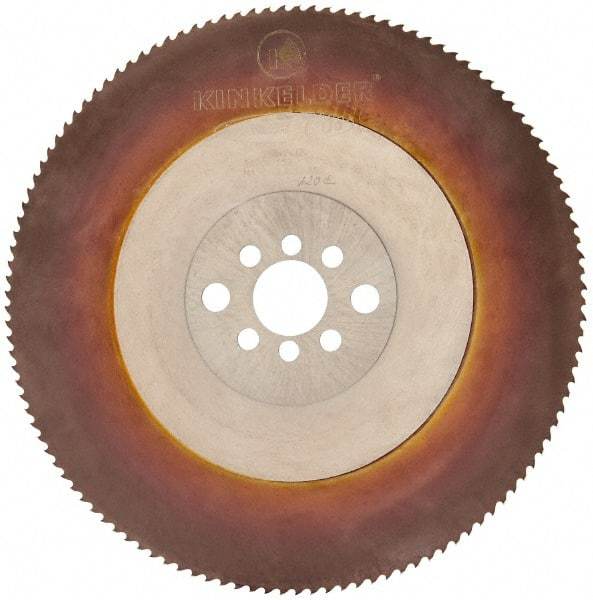 Kinkelder Saw - 250mm Blade Diam, 120 Teeth, High Speed Steel Cold Saw Blade - 32mm Arbor Hole Diam, 2mm Blade Thickness - Eagle Tool & Supply