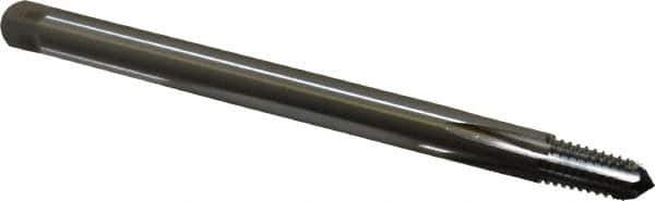 Hertel - 1/8-27 NPT, 5 Flute, High Speed Steel, Extension Pipe Tap - 6" OAL, 3/4" Thread Length - Eagle Tool & Supply