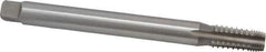 Hertel - 1/4-18 NPT, 5 Flute, High Speed Steel, Extension Pipe Tap - 6" OAL, 1-1/16" Thread Length - Eagle Tool & Supply
