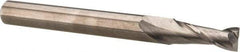 Hertel - 1", 3" LOC, 1" Shank Diam, 6" OAL, 2 Flute, Solid Carbide Square End Mill - Single End, AlTiN Finish, Spiral Flute, 30° Helix, Centercutting, Right Hand Cut, Right Hand Flute - Eagle Tool & Supply