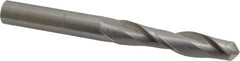 Hertel - 5/8" Diam, 3" LOC, 2 Flute Solid Carbide Ball End Mill - Uncoated, Single End, 6" OAL, 5/8" Shank Diam - Eagle Tool & Supply