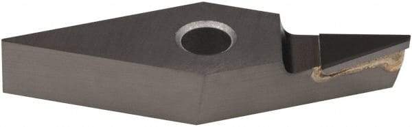 Hertel - HT-VNMX330.5 Grade HT420CD Polycrystalline Diamond (PCD) Turning Insert - Uncoated, Diamond, 3/8" Inscr Circle, 3/16" Thick, 0.0078" Corner Radius - Eagle Tool & Supply