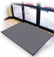 PRO-SAFE - 10 Ft. Long x 3 Ft. Wide, Poly Blended Carpet Surface, Cut Pile Entrance Matting - 3/8 Inch Thick, Indoor, Medium Traffic, Vinyl, Charcoal - Eagle Tool & Supply